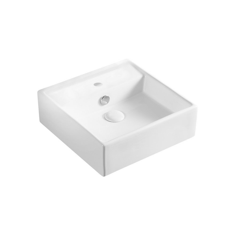 Lavabo d'appoggio serie la41 cm 38 x 38