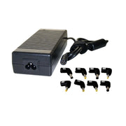 Trade Shop - Alimentatore Universale 120 W Pc Laptop Ufficio Casa Notebook 8 Adattatori -