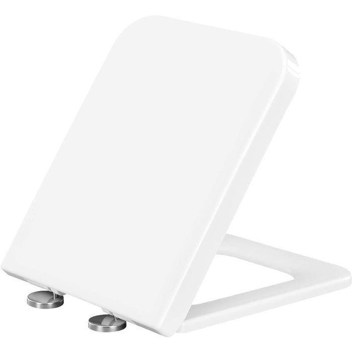 Copriwater sedile wc piazza coperchio con chiusura ammortizzata