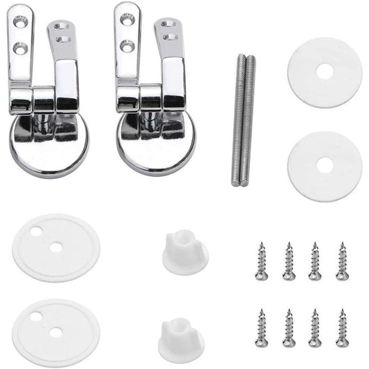 1 paio di cerniere di ricambio per sedile wc, kit cerniera sedil