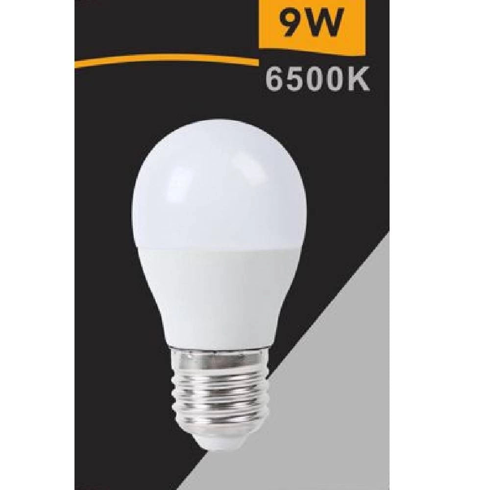 Trade Shop - Lampadina Led E27 9 W 820lm Mini Globo G45 Smd Luce Calda Fredda Naturale G45-9w - -bianco Freddo      -