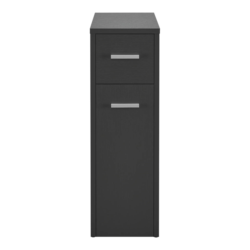 Mobile lavabo da bagno grigio scuro a 2 cassetti 03_0007663