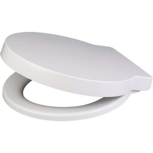 Euroshowers 87360 - sedile wc rotondo, con chiusura morbida, 400