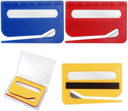 Aprilettere Magnetici in Plastica/Ferro - 3 Pezzi - Scatola di Riposo - 9,5 x 6,5 cm