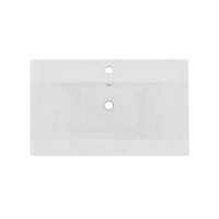 Lavabo top per mobile serie fantasy 91 X 46 cm