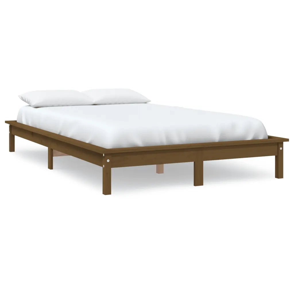 Giroletto senza Materasso-Struttura Letto Ambra 200x200 Legno Massello 471798
