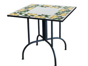 Tavolo Mosaico Lemon quadro cm.80x80