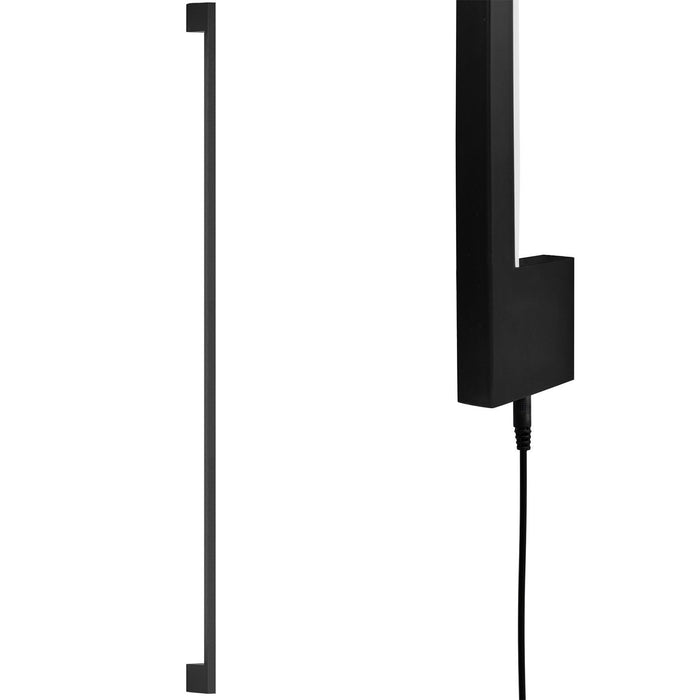 Applique Da Parete Led Lhj065-w 120cm Black