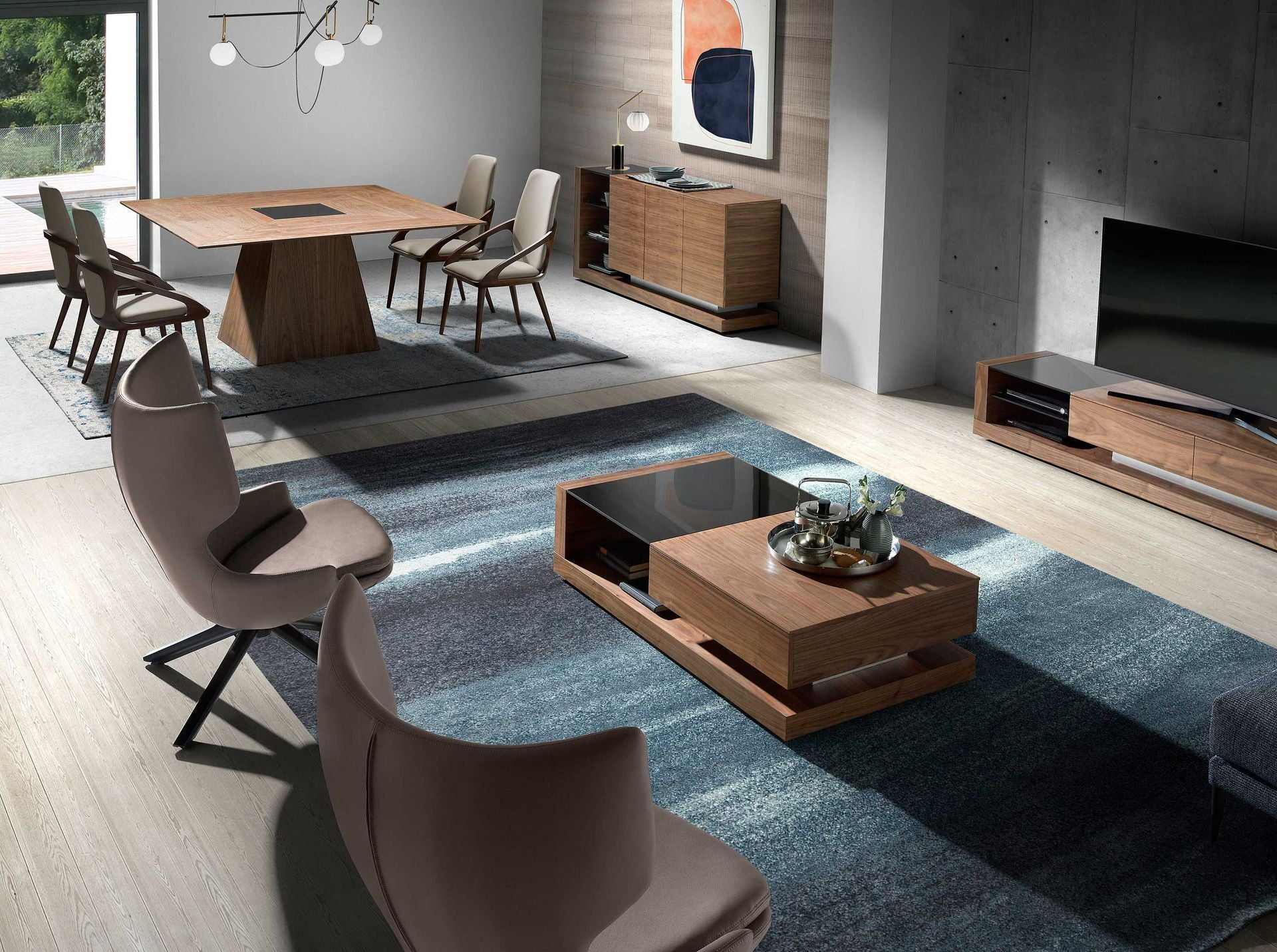 Sedia in ecopelle crema