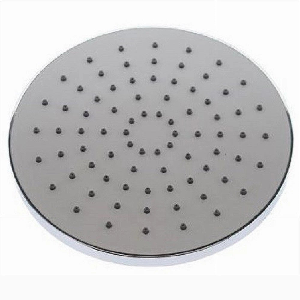 Trade Shop - Soffione Per Doccia Rotondo Diametro 20 Cm Ugelli Fori Bagno Miscelatore 79526 -