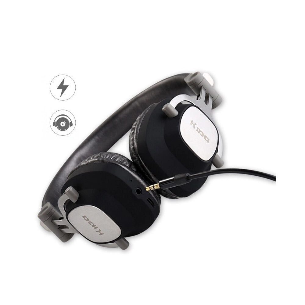 Trade Shop - Cuffie Bluetooth Senza Fili Con Cavo Jack Per Pc Smartphone Musica Maxtech Cu-bt004 -