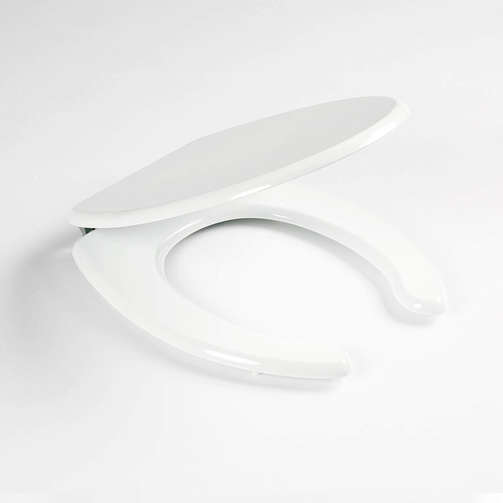 Copri wc sedile ricambio modello universale aperto con coperchio
