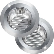 2 Pz Filtro per Lavello Filtri per Lavello in Acciaio Fermarifiuti 11cm 66263
