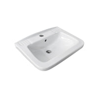 Lavabo a parete quadrato cm 40 x 50