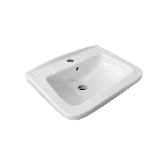 Lavabo a parete quadrato cm 40 x 50