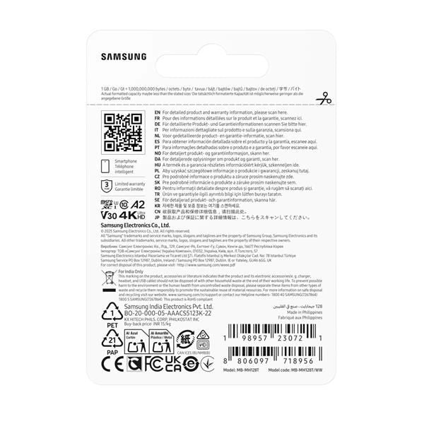 Microsd t9 128gb - MB-MH128T/WW