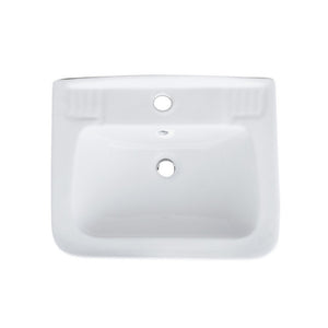 Lavabo a parete quadrato cm 40 x 50