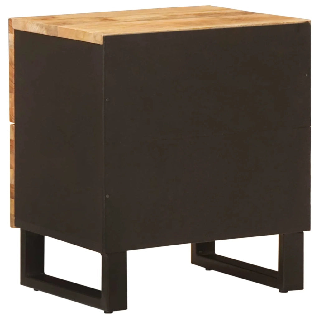 Armadio da Notte con cassetto Marrone 40 x 33 x 46 cm