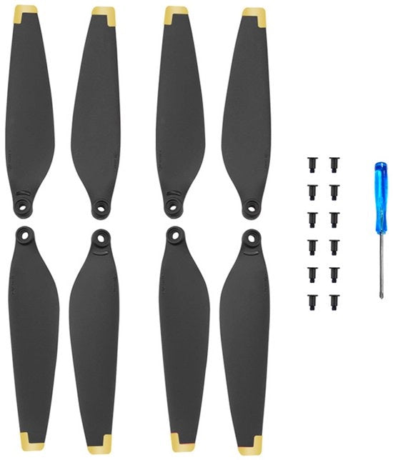 Accessori di sostituzione per eliche da 3 pale compatibili con DJI MINI drone, set da 2 paia