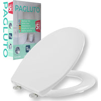 Sedile wc con freno di caduta, forma o sedile wc resistente, c