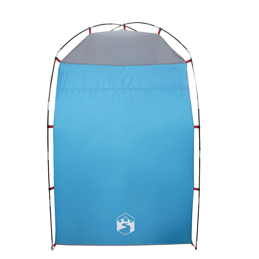 Tenda da Doccia-Tenda Doccia Portatile Blu Impermeabile 535566