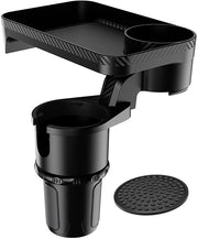 Sostegno per bicchieri auto multifunzionale - base regolabile - rotazione 360° - installazione rapida - compatibile con il 98% degli autoveicoli