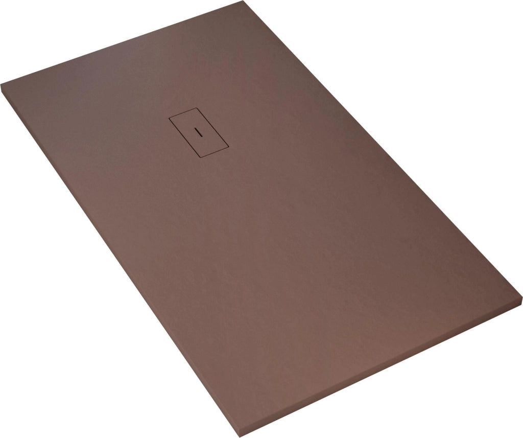 Piatto Doccia in Pietra 90x100 cm Bonussi Manila Marrone