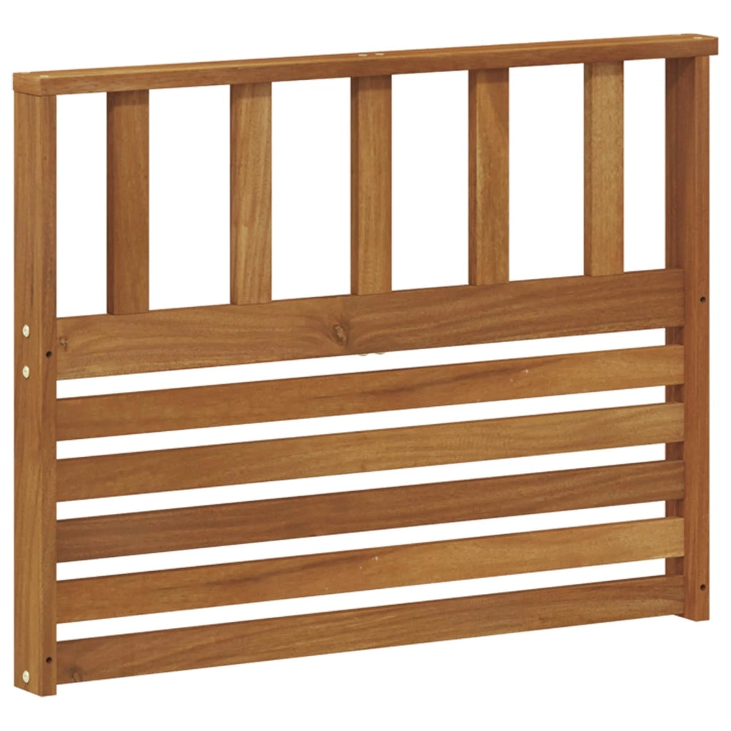 Bracciolo 2 pz Naturale 80 x 6 x 61 cm Legno di Acacia Massello 900587