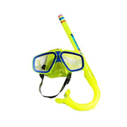 Trade Shop - Maschera Piccola Sub Con Tubo Boccaglio Tappi Orecchie Immersione Mare Piscina -