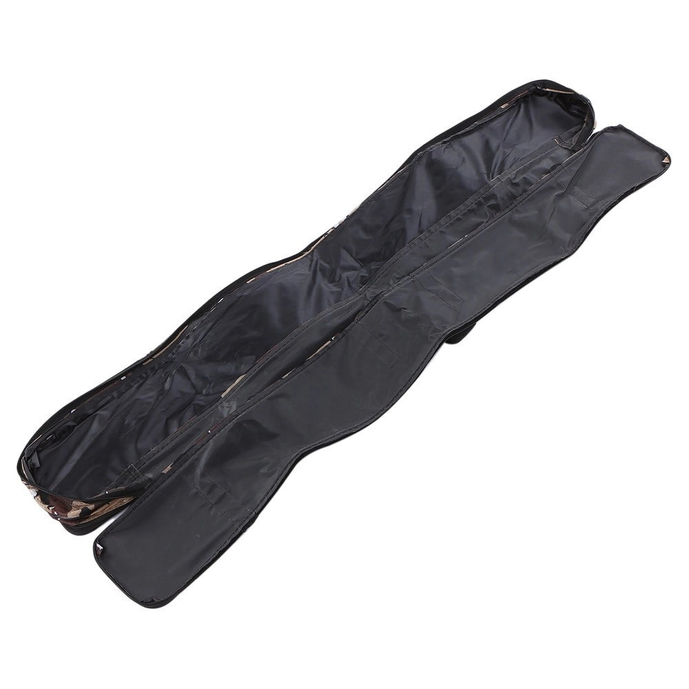 Trade Shop - Borsa Fodero Custodia Porta Canne Da Pesca 100cm Con 2 Scomparti Zip Pieghevole -