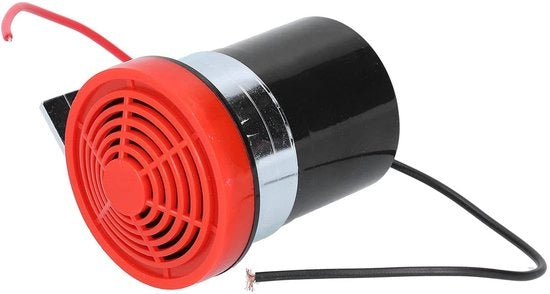 Allarme 105dB di Avviso - Sirena - Allarme di Ritorno - 12V per Veicoli - Facile da Installare - Alta Precisione