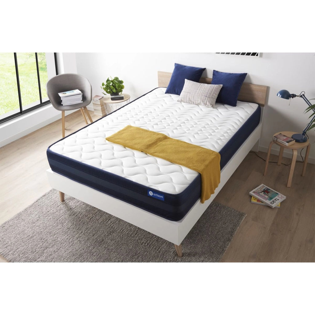 Materasso matrimoniale Actilatex tech 200x200cm - Spessore : 24cm - Lattice e memory foam - Molto rigido