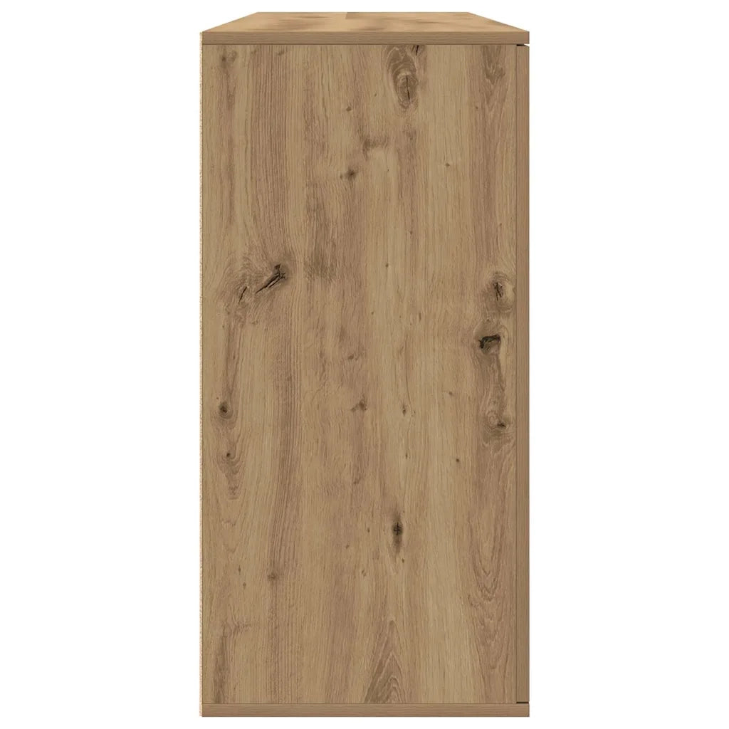Credenza 2 pz-Set di 2 Buffet-Armadio da cucina Rovere artigianale 79 x 38 x 80 cm