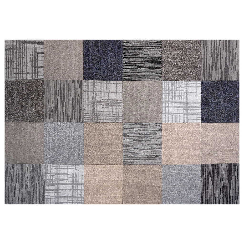 Piastrelle per Moquette Modulari 508x508 mm 24 Pezzi SXP-LQ-CGL01 Pavimento Morbido per Casa e Ufficio Multicolore Copertura 8,9㎡