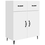 Credenza | Madia | Buffet da pranzo | Armadio da pranzo Bianca 69,5x34x90 cm in Legno Multistrato
