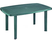 MAURY'S TAVOLO FARO DA ESTERNO 138 X 86 X H72 IN COLORE VERDE