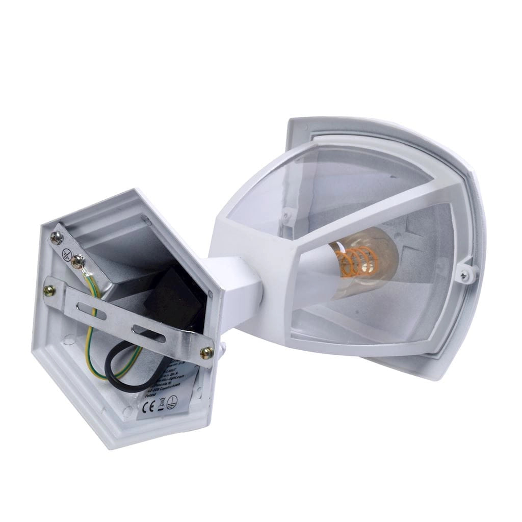 Lampada da giardino a palo FOX bianca E27 60W EKO3513