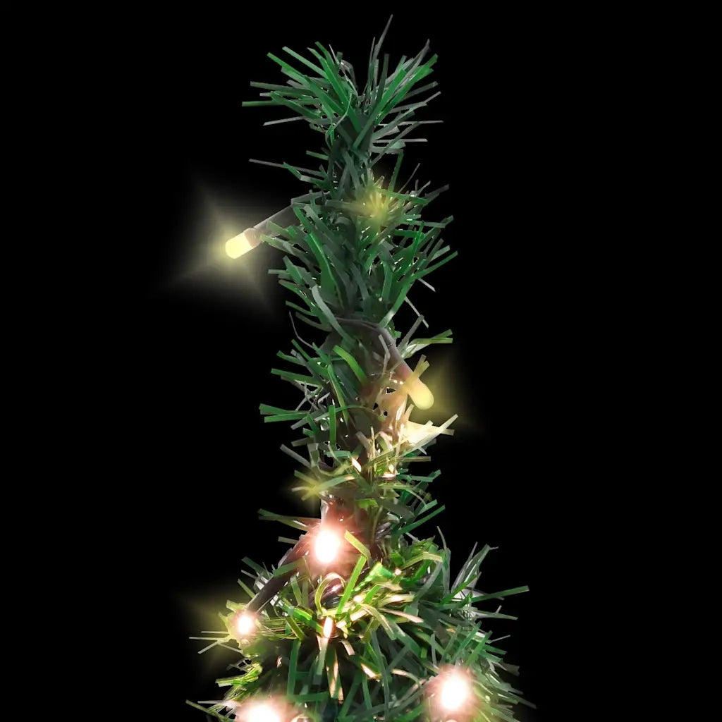 Albero di Natale | Decorazioni natalizie Artificiale Pop-up con 50 LED Verde 120 cm