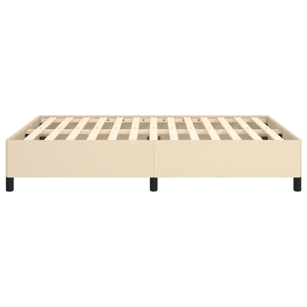Giroletto senza Materasso Crema 140x190 cm in Tessuto 347063