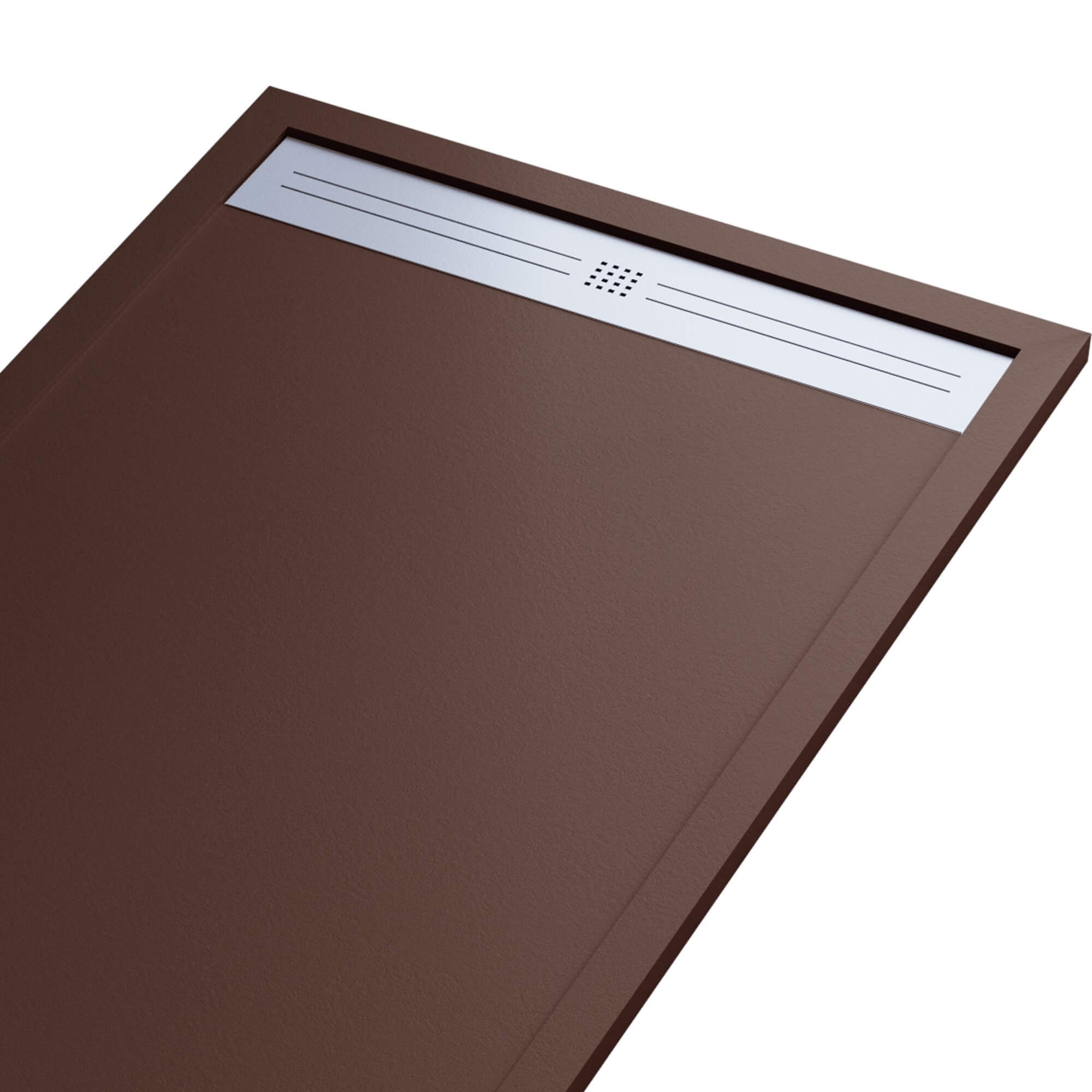 Piatto Doccia 80x130 cm in Pietra Bonussi Trivor Marrone