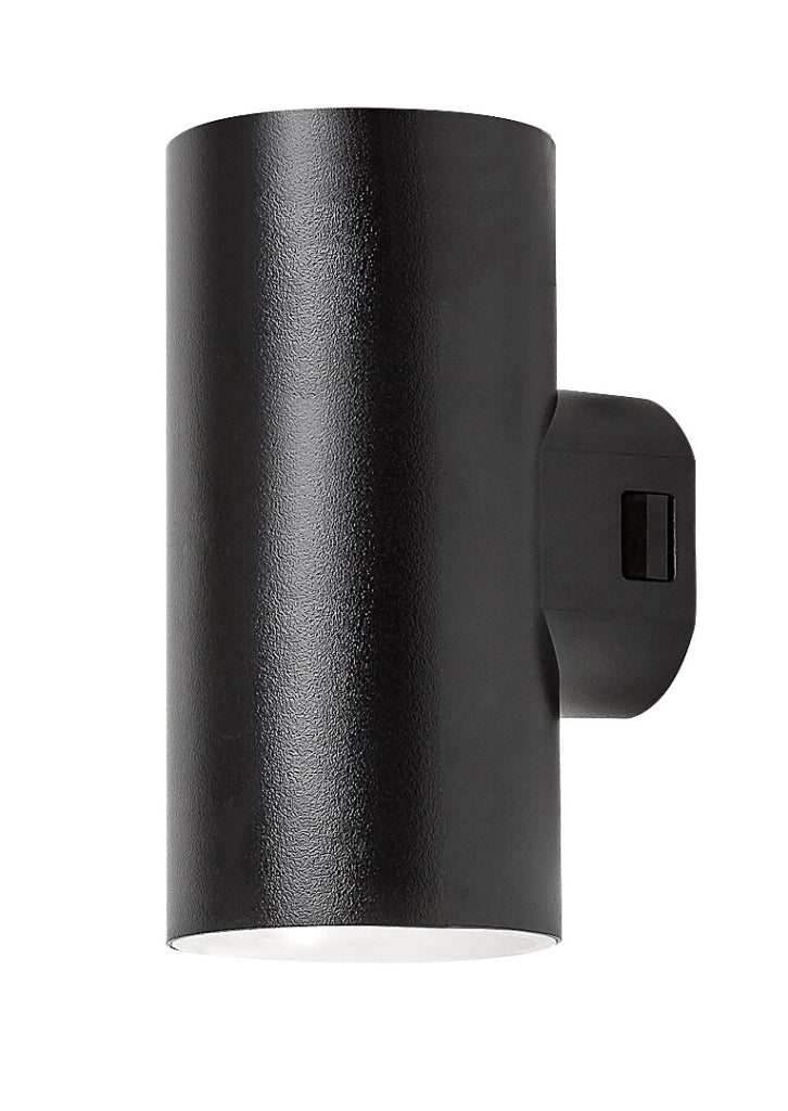 Applique esterna nera cilindrica 18W CCT IP65 Rabalux
