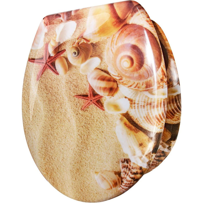 Stel4style - sedile wc con abbassamento automatico, motivo: conc