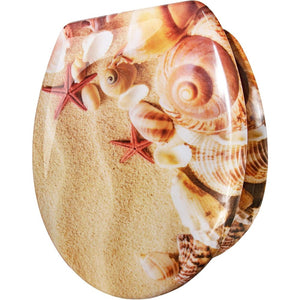 Stel4style - sedile wc con abbassamento automatico, motivo: conc