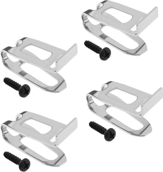 Clip per cavo 4 pezzi - Clip cavo - Compatibile con DHP480/DHP482/HP457/HP347/TD127/TD126 - Viti - Metallo - Codice articolo: 324705-1/346317-0