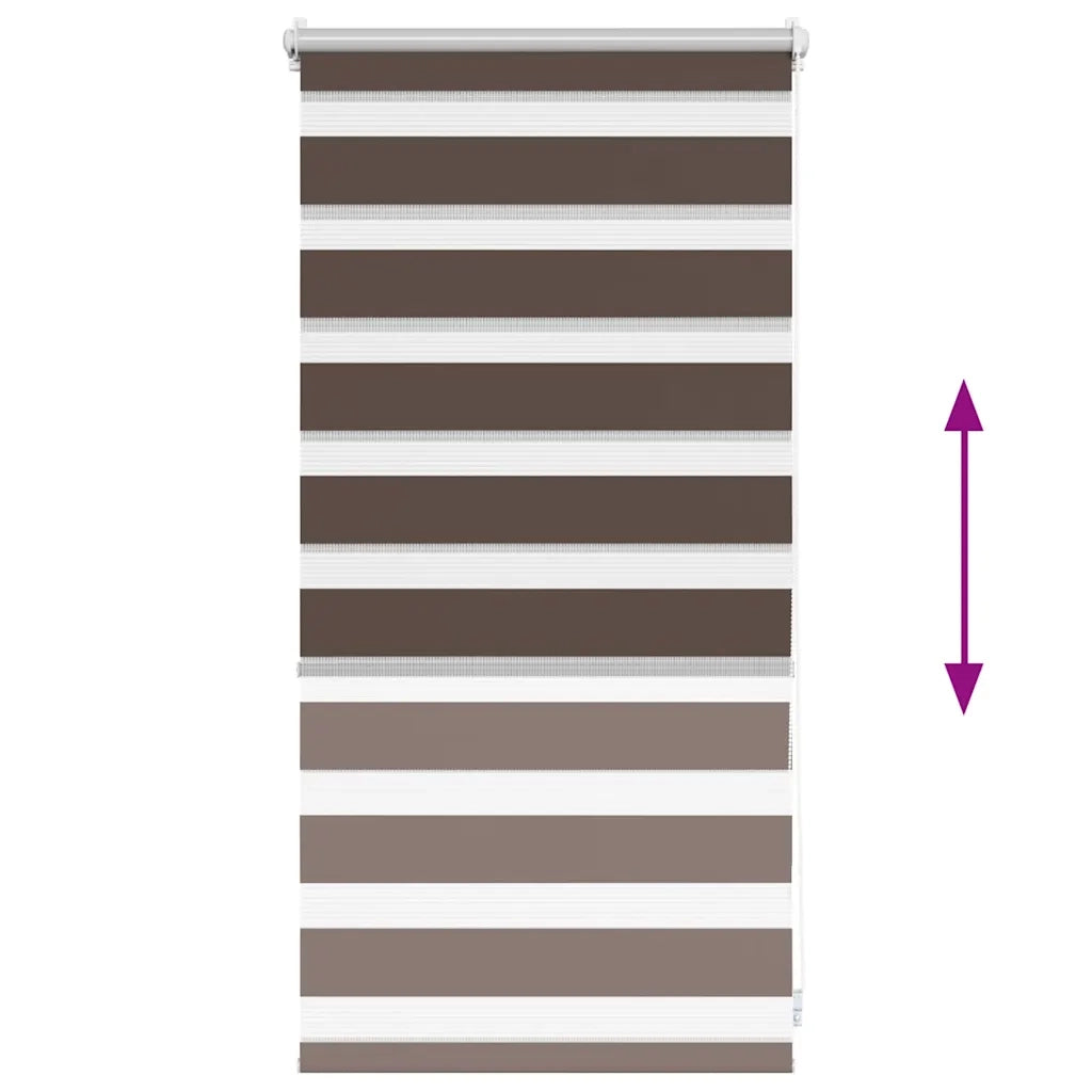 Tenda Oscurante a Zebra 40 x 100 cm Caffè cod mxl 39796