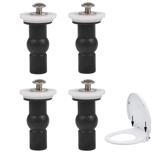 4 pezzi cerniere del sedile cerniere viti, espansione gomma viti