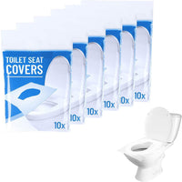 Jetable papier wc couvertures 100 pi ces protege toilette jetabl