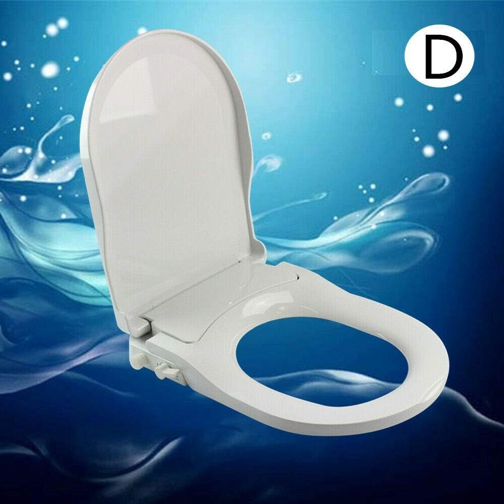 Sedile wc smart bidet non elettrico a 2 ugelli con getto d acqua