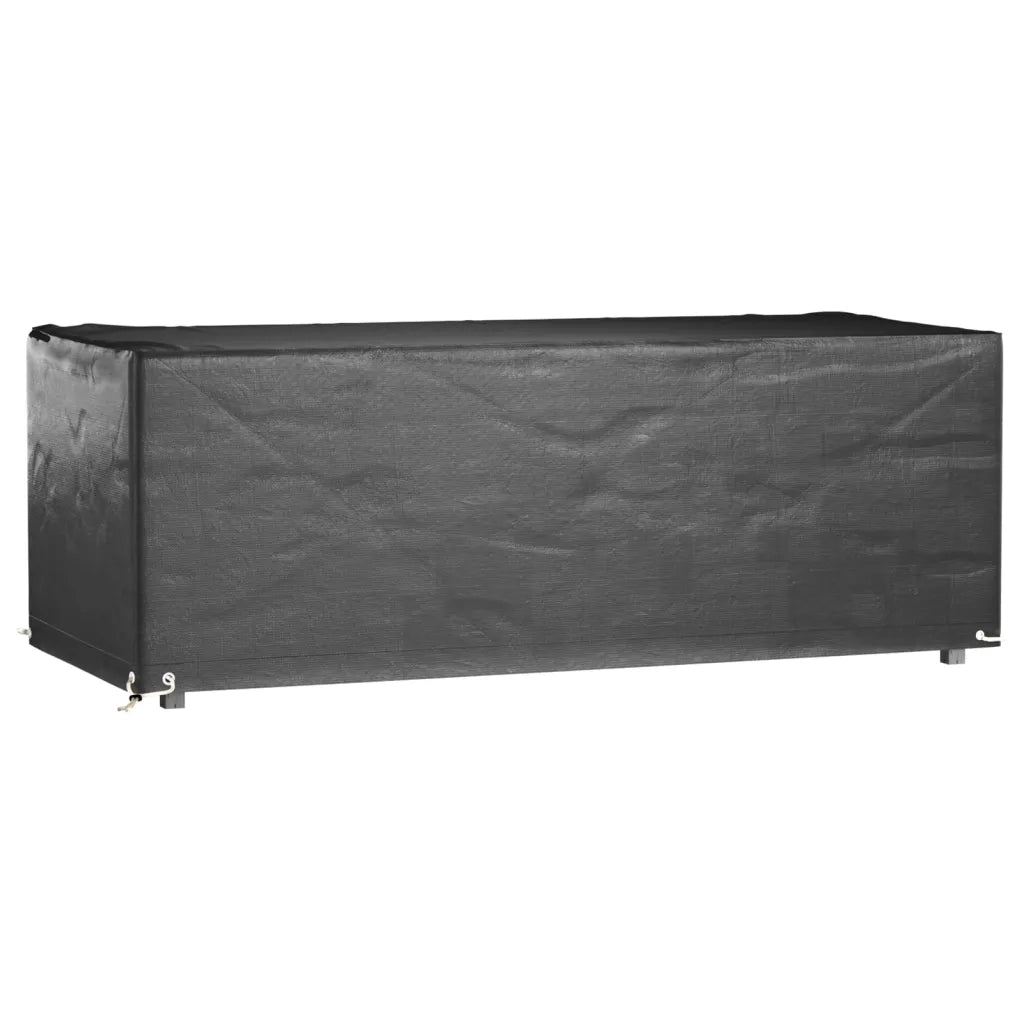 Copri Mobili Giardino | Telone per mobili da esterni 2 pz 8 Occhielli 192x82x65cm Rettangolare