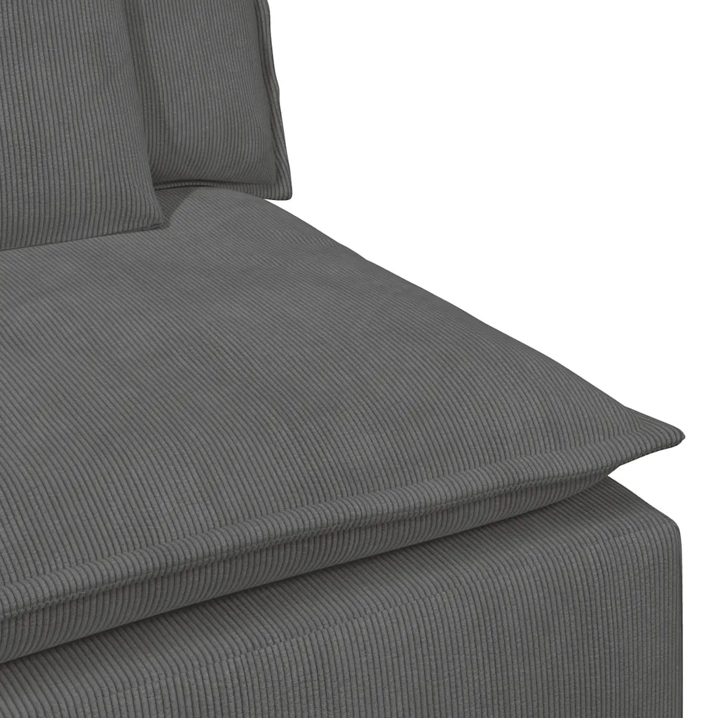 Modulo Terminale Bracciolo Divano Modulare con Cuscini 100 cm CFW9528854